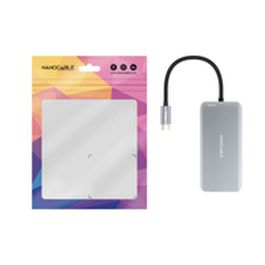 Hub USB NANOCABLE 10.16.1009 Gris (1 Unité)