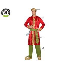 Déguisement Adulte Homme Thème Hindou Rouge 4 Pièces (Turban, Veste, Pantalon, Ceinture) - Taille M-L Precio: 28.8. SKU: B18V28CVMN