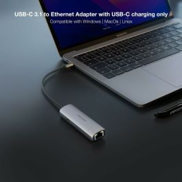 Hub USB NANOCABLE 10.16.4603 Gris