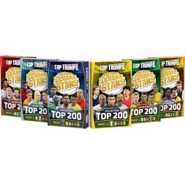 Winning Moves Top Trumps World Football Stars TOP 200 - Jeu de cartes collector - 1+ joueur - 6+