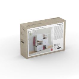 Rangement Modulaire Portable pour Chaussures InnovaGoods Blanc