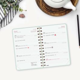 Agenda Finocam Alma Menthe 11,7 x 18,1 cm 2026