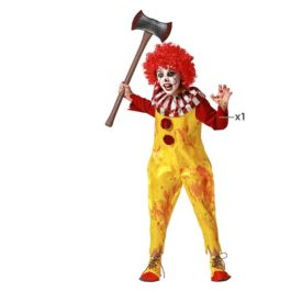 Déguisement Enfant Payaso Jaune avec Singe et Col Rouge pour Halloween et Carnaval - Taille 3-4 Ans en Polyester Precio: 24.5900004. SKU: B1EV86ANRQ