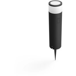 Philips Hue White & Color Ambiance Calla Sockelleuchte Verlängerung groß Schwarz