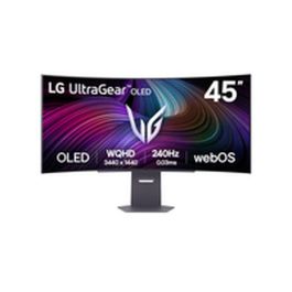 LG 45GX90SA-B.AEU Écran Gaming Incurvé OLED 45" Wide Quad HD 3440 x 1440 pixels 240Hz 0.03ms HDR DisplayHDR 400 Noir