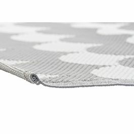 Tapis DKD Home Decor Gris Ondes Blanc (2 Unités) (150 x 210 cm)