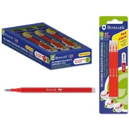 Recharge pour stylo Bismark B-110 Rouge 0,7 mm (12 Unités)