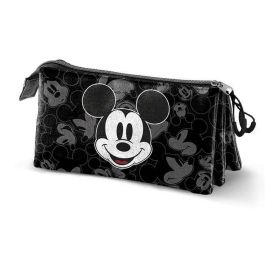Trousse Fourre-Tout Triple Mickey Mouse Noir Precio: 11.8899996. SKU: B1J9BR56W4
