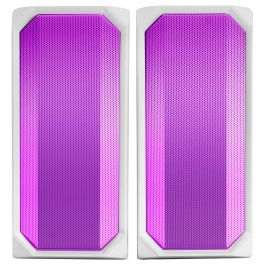 Haut-parleurs bluetooth portables Mars Gaming MSRGBW Blanc 15 W 4 W