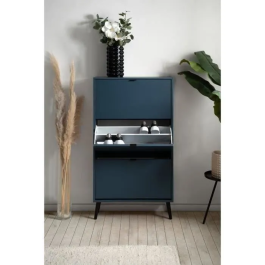 Zapatero VIGO 49A Nuit Bleue Pieds Bois Massif 70 x 24 x 125 cm Precio: 163.7900004. SKU: B1B9FYSJWE