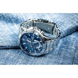 Casio Montre en Acier Inoxydable EDIFICE Gris