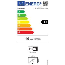 Hannspree 60.4cm (23.8") HT248PPB 16:9 M-TOUCH HDMI+DP+VGA