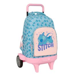 Cartable à roulettes Lilo & Stitch Ohana Bleu 33 x 45 x 22 cm