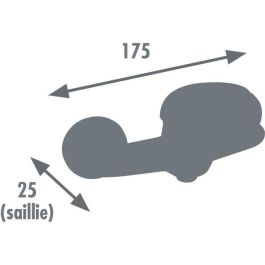 Edouard Rousseau Mélangeur de douche Jocker Cartouche Céramique Ø 35 mm Cromo AUC3047404052843