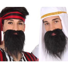 Fausse Barbe Noire Épaisse pour Pirate ou Déguisement Arabe avec Moustache - Accessoire Adulte pour Carnaval et Fêtes Precio: 10.5. SKU: B16P9F6DQN