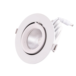 Downlight LED 15W 2550Lm 2700K Circular Orientable 40.000H HO-COB-C-OR-15W-WW