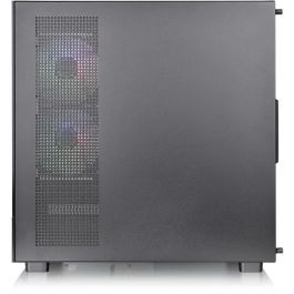 Thermaltake View 270 Plus TG Midi Tower Noir - Boîtier PC Gaming ARGB avec vitre trempée, support ATX, 2 ventilateurs 120 mm préinstallés