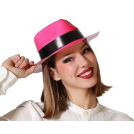 Chapeau Cirque rose néon pour Femme Adulte - Chapeau de fête brillant et divertissant pour cabaret, cirque ou thème années 80 Precio: 9.8900004. SKU: B1B2PRHAEF