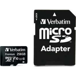 CARD 256GB Verbatim MicroXC Premium Class10 + Adapte retail
