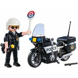 Playmobil Maleta de Policía Motorista Niño 13 piezas a partir de 4 años PL5648