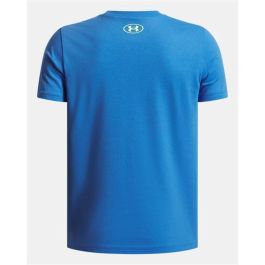 T shirt à manches courtes Enfant Under Armour Overlay Wm Ss Bleu M