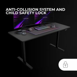 Bureau Mars Gaming MGDERGOPRO160 Noir 160 x 60 cm