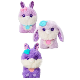 Scruff A Luvs Peluche interactive à laver et coiffer avec accessoires, se transforme en lapin, modèle surprise dès 2 ans