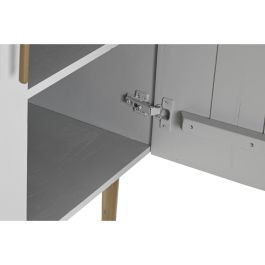 Armoire DKD Home Decor Blanc Doré Fer Bois de manguier 85 x 45 x 110 cm BAR