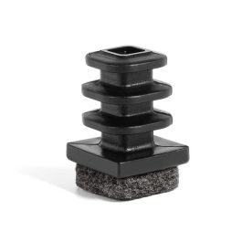 HERRAJES ALK Contera Cuadrada Frato 16x16 C/Fieltro Marron Precio: 3.7899996. SKU: B192QS7CRX