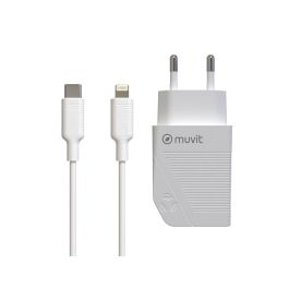 Chargeur mural Muvit Blanc 20 W