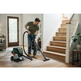 Aspirateur polyvalent BOSCH PAS 15-220PRS 1300W, 65 l/s, 220 mbar, réservoir 15L, pour saletés sèches et humides avec fonction soufflerie
