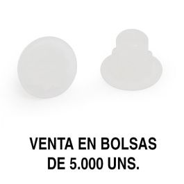 HERRAJES ALK Tapa Mina Ag.5Mm Translucido (5.000U)