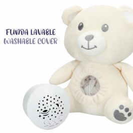 Peluche Projecteur LED Colorbaby Tissu Peluche Plastique 20 x 25 x 12 cm (4 Unités)