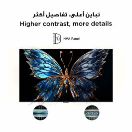 TV intelligente TCL 43P6K 43" 4K Ultra HD LED HDR D-LED