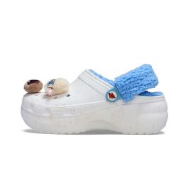 Sabots Crocs Zootopia Lined Platform Clog W Blanc 10-12 Ans