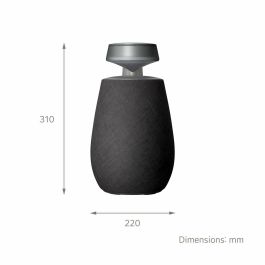 Haut-parleurs bluetooth portables LG XG2TBK Noir 5 W