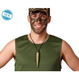 Colgante Balle Militaire Doré 14 cm avec Cordon Noir - Pendentat pour Costume Militaire, Cosplay, Fête à Thème Precio: 0.876. SKU: B162R4KX2Z