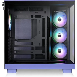 Thermaltake View 380 XL TG ARGB - Boîtier PC moyen tour ATX sans alimentation - 4 ventilateurs 120mm A-RGB, USB Type-C, vitres trempées - Future Dusk