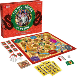 Lansay Jeu de Société Les Mystères de Pékin - Jeu d'Enquête et d'Énigmes de Détective avec Décodage de Messages Secrets - Pour 2 à 6 Joueurs, Dès 8 Ans
