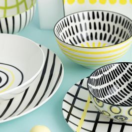 Plato Hondo Porcelana Zigzag Bidasoa 20 cm