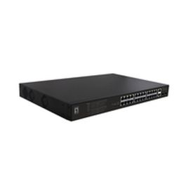 Level One FGP-2831 Switch Non-Géré 24x FE PoE+ 2xGE 2xGSFP 390W 19" 1U