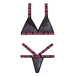 Ensemble de Lingerie Fantasy Lingerie Noir (S/M)