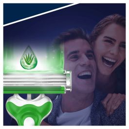 Gillette Lames de rasoir jetables SENSOR3 SENSITIVE pour Homme, 5 unités