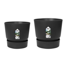 Set de pots Elho Noir Plastique Rond 2 Pièces Precio: 29.6900004. SKU: B1GVH8J3M8