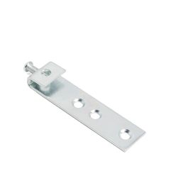 HERRAJES ALK Colgador Mueble E-Delta con Tornillo M4-14 Acabado Zincado Acero para Muebles