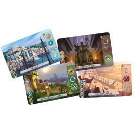 Asmodee 7 Wonders Duel Jeu de société pour 2 joueurs - Jeu indépendant - Français