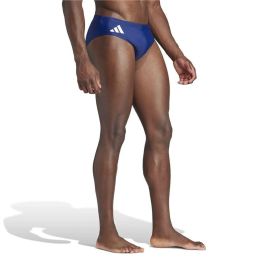 Maillot de bain homme Adidas Solid Trunk Bleu foncé