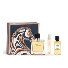 Hermès Ensemble 3 pièces Eau de Parfum TERRE D'HERMÈS vaporisateur 75ml + 15ml + Gel douche 40ml