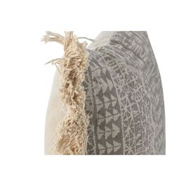 Coussin Home ESPRIT Gris Naturel Boho 45 x 8 x 45 cm
