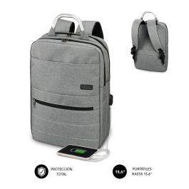 Sac à Dos pour Portable et Tablette avec Sortie USB Subblim SUB-BP-3EAP001 Gris